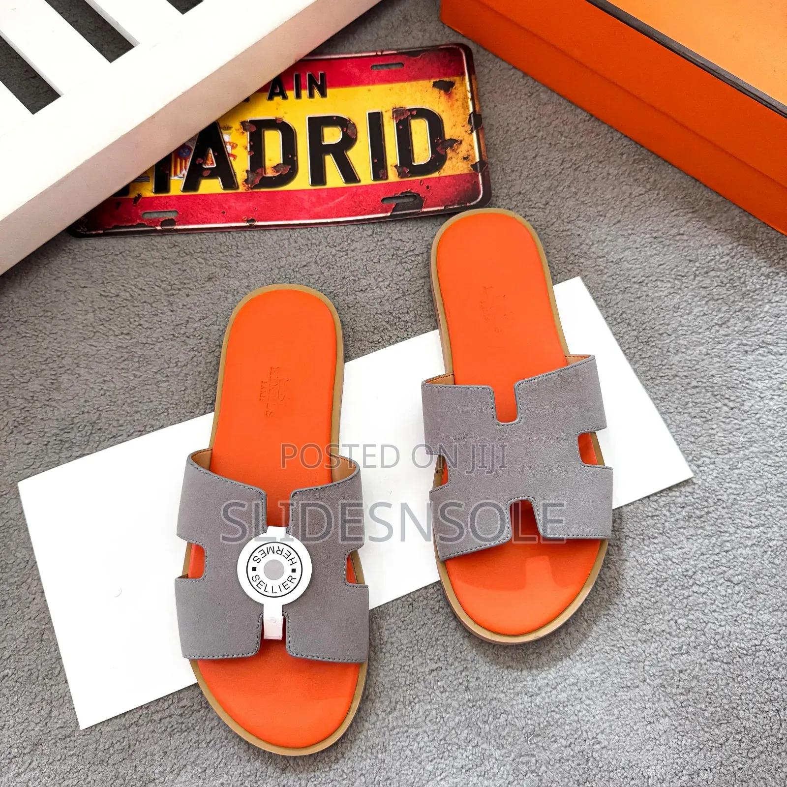 Luxury H-Inspired Slide Sandals
