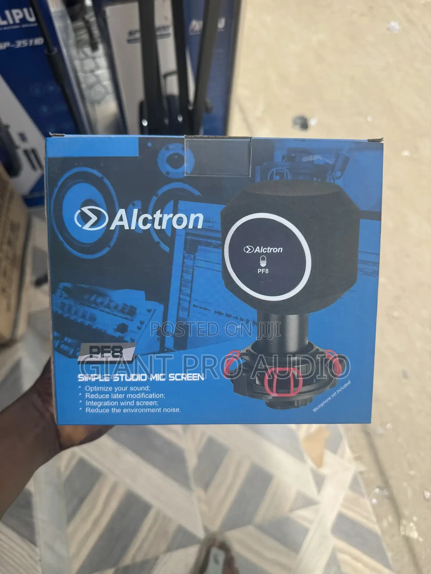 Alctron Pf8 Studio Microphone Foam