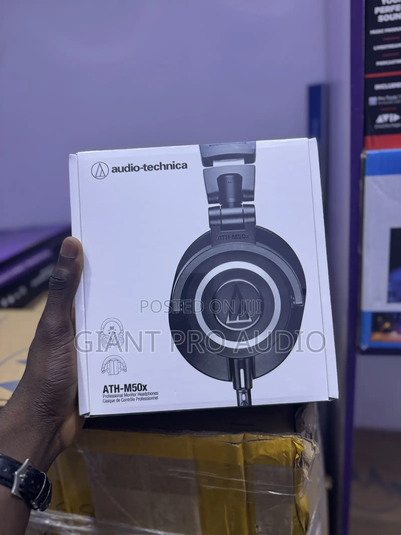 Audio Technica Ath-m50x Professional Monitor Headphone