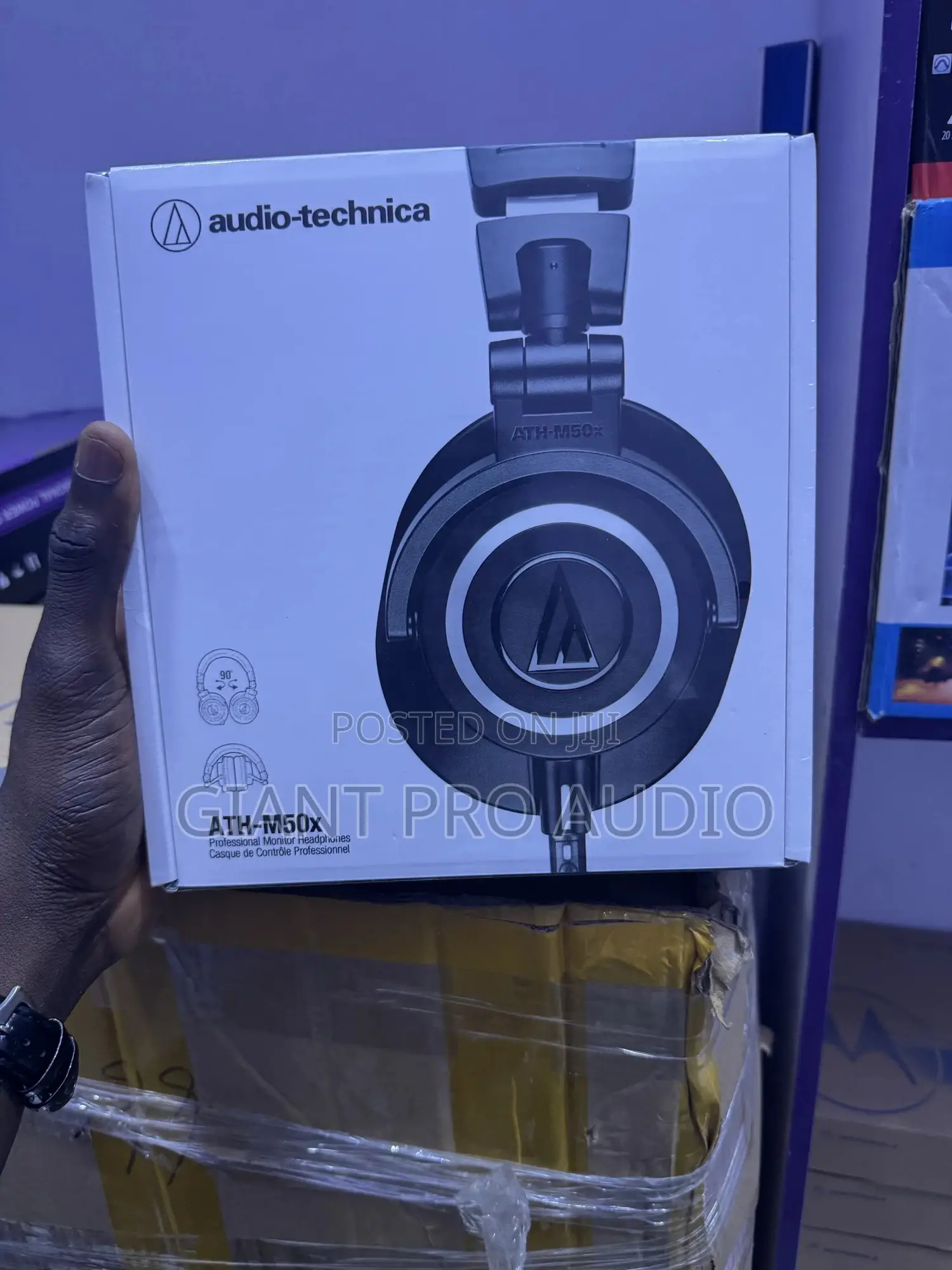 Audio Technica Ath-m50x Professional Monitor Headphone