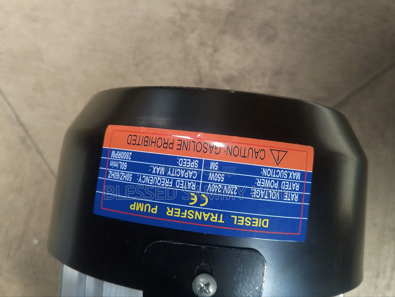 Ac Diesel Transfer Gas Pump 0.75hp