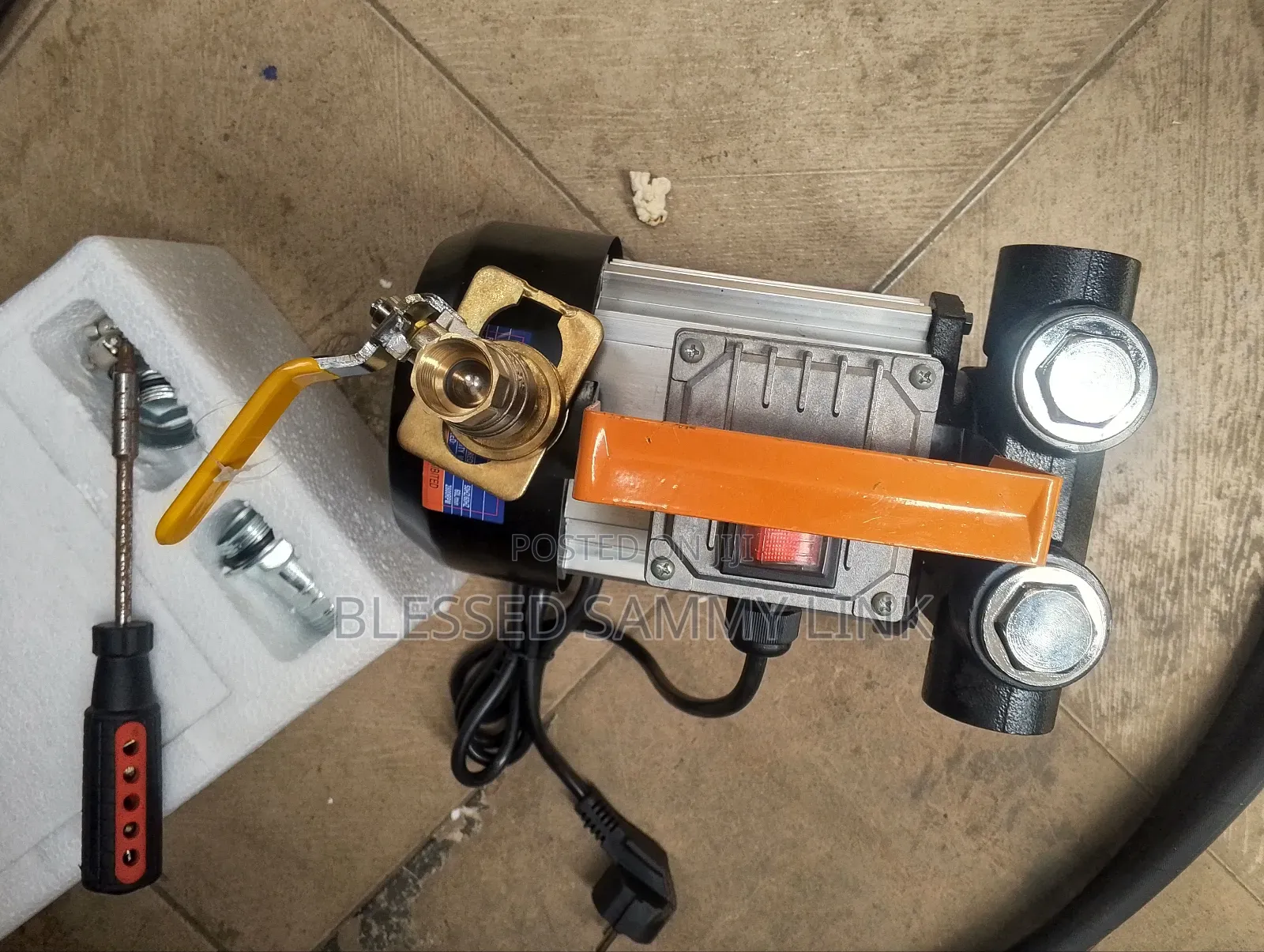 Ac Diesel Transfer Gas Pump 0.75hp