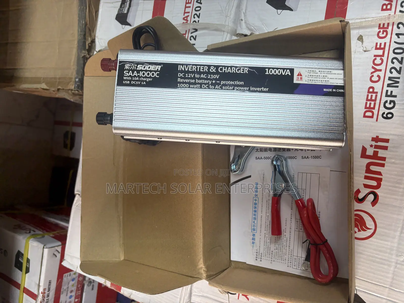 1000w Suoer Inverter and Charger 12v