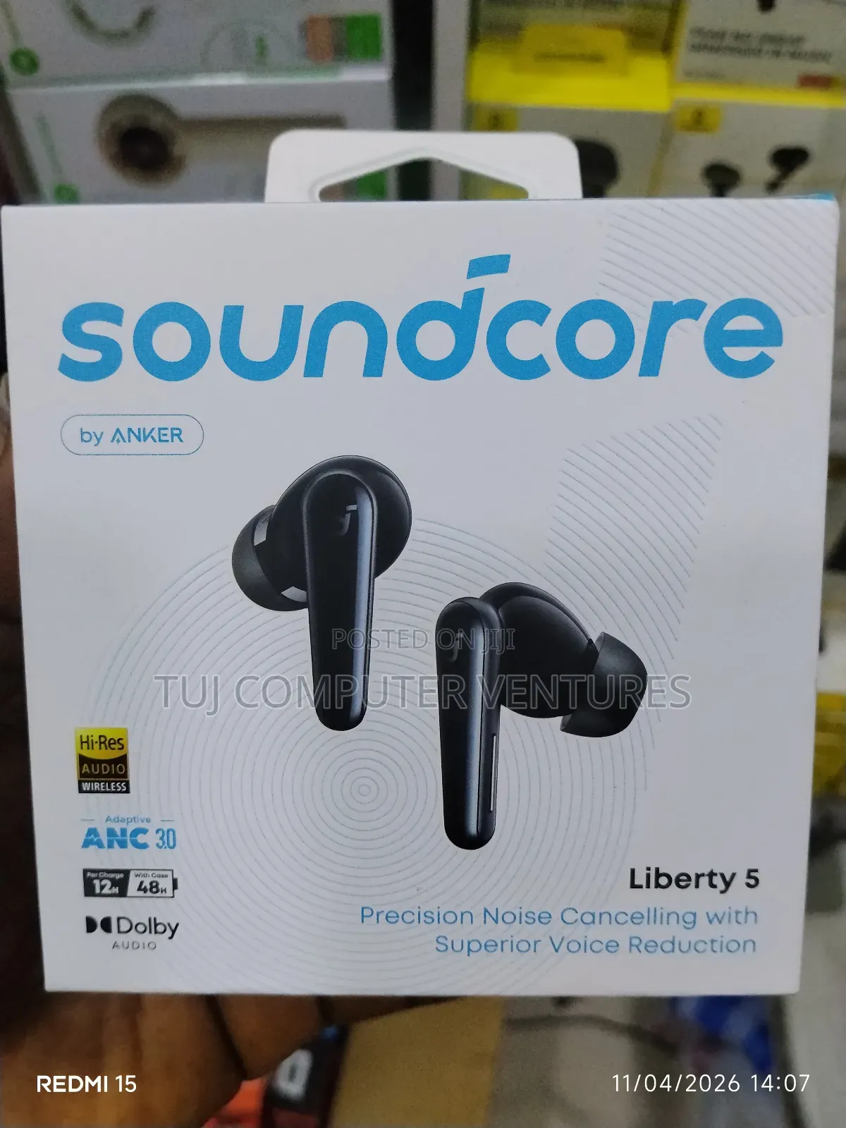 Anker Soundcore Liberty 5 Noise Cancelling Earbuds