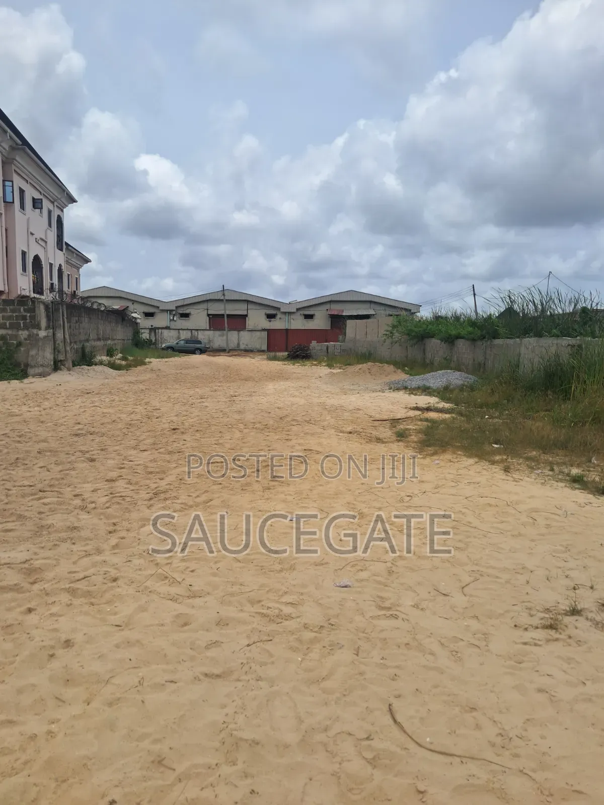6 Plots Dry for Sale at Abuleoshun for Warehouse or Truck Garage