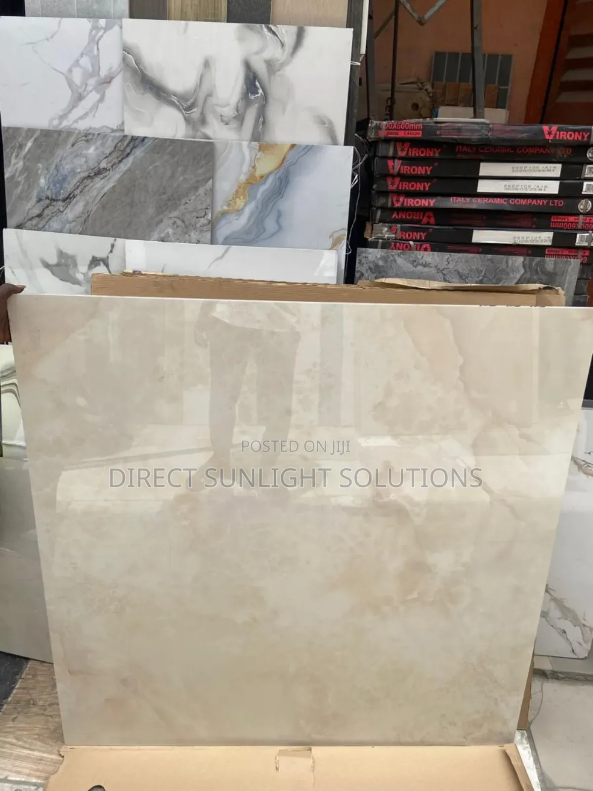 120by120 Sitting Room Floor Tiles High Glossy