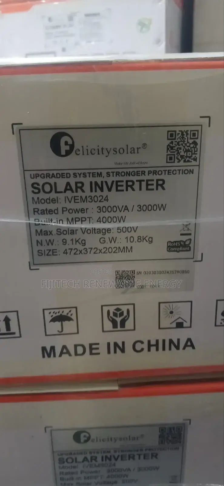 Ivem 3kva 24v Hybrid Inverter