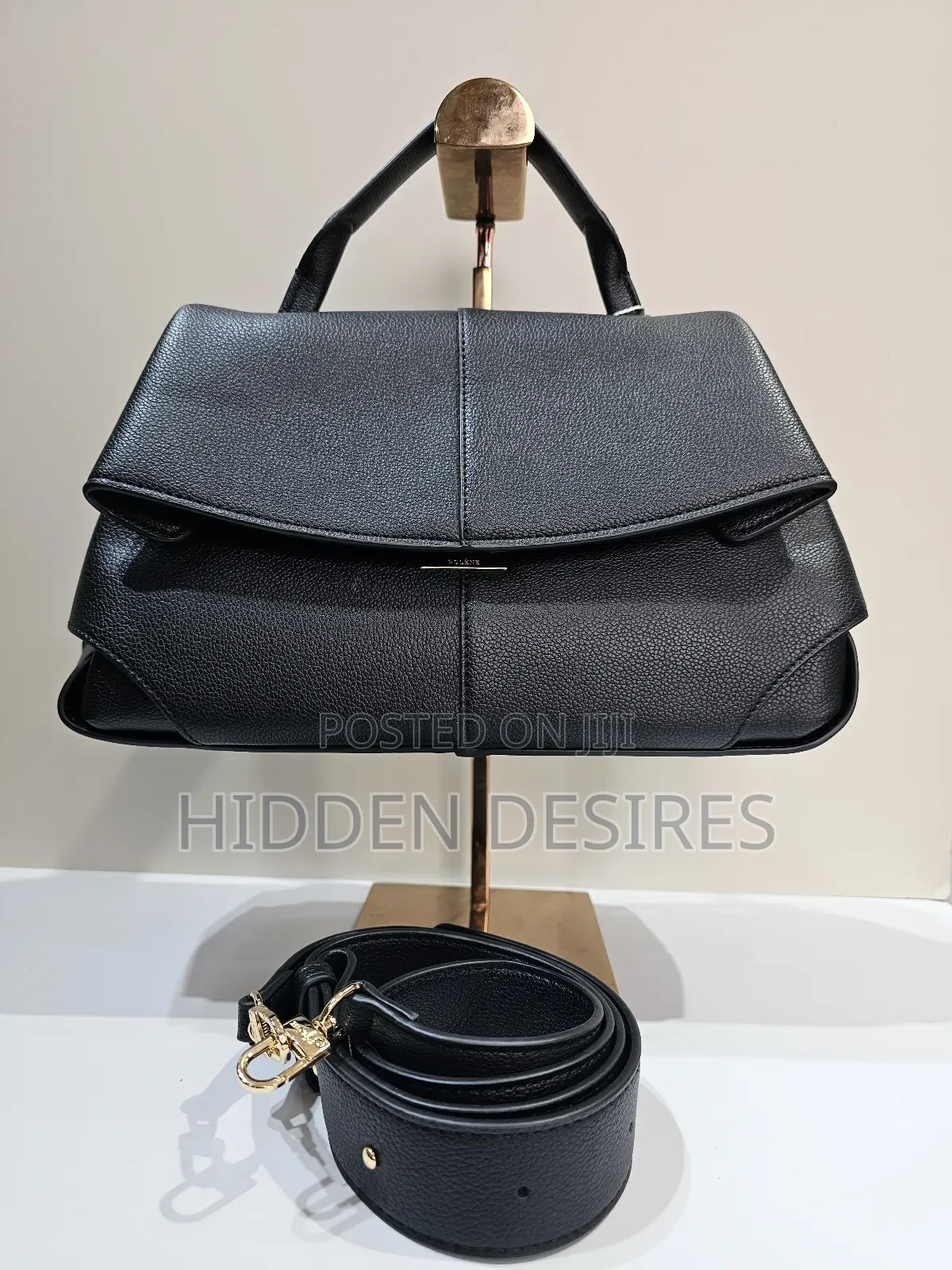 Brown Polene Inspired Bag- Black