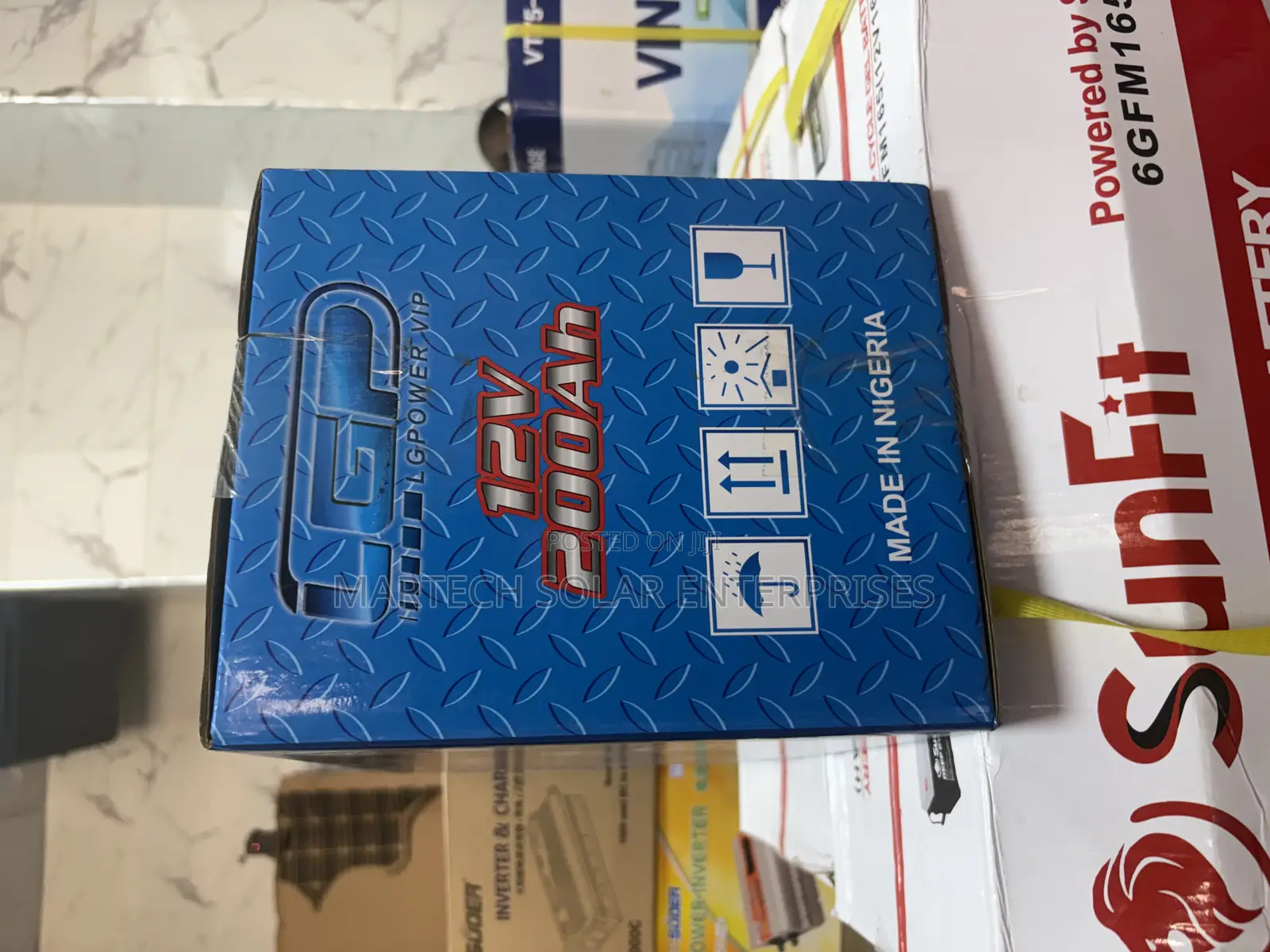 LGP 12v/200ah Dry Cell Solar Battery