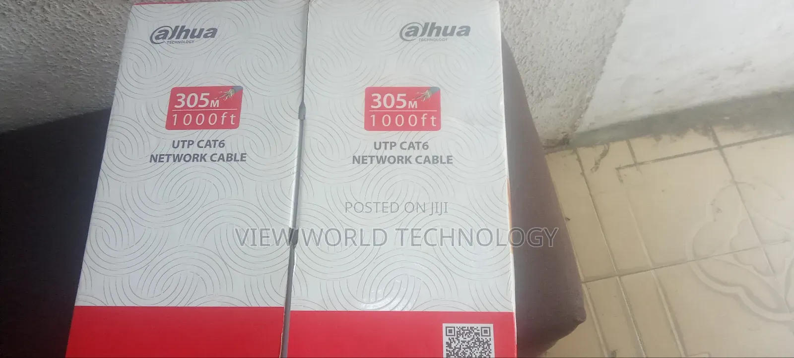Dahua Cat 6 Utp Network Cable Pure Copper 305m