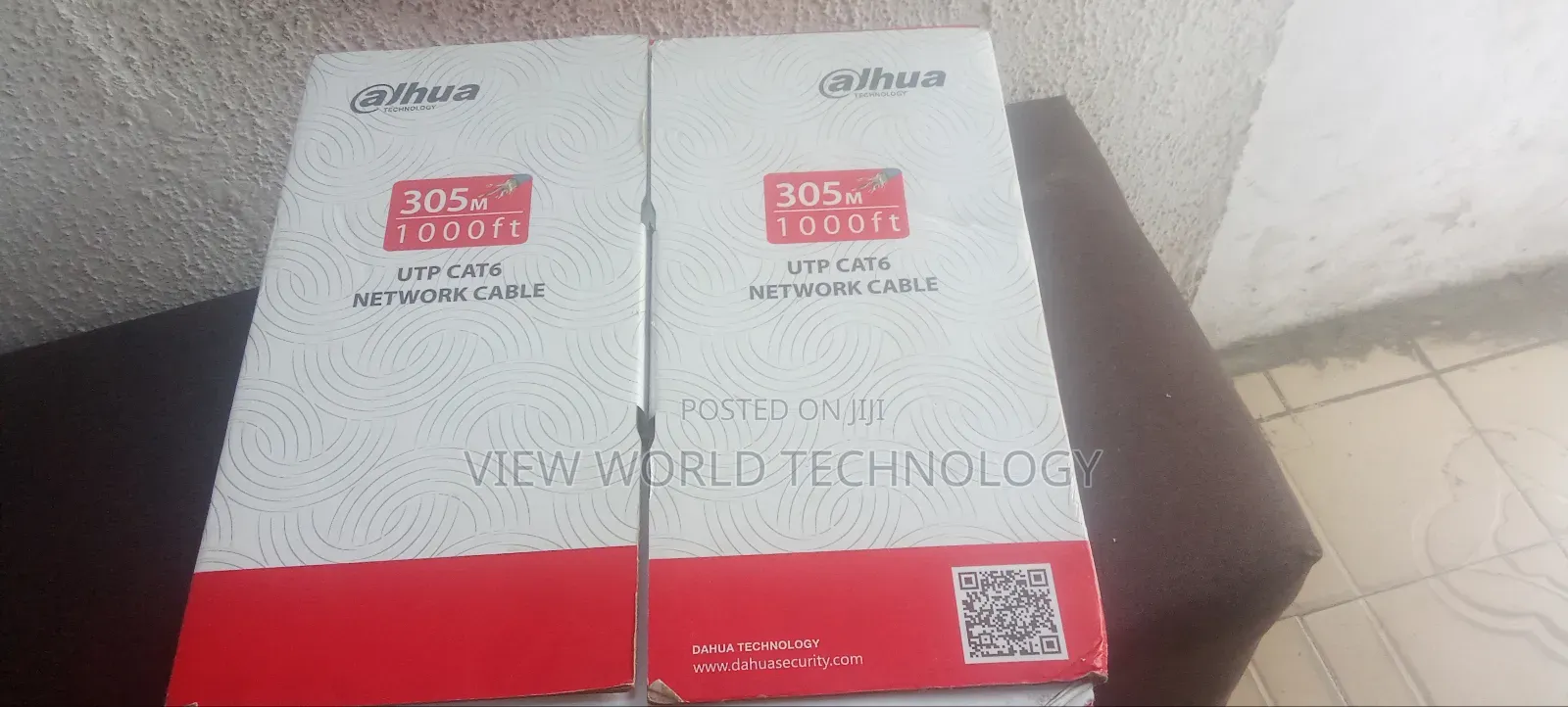 Dahua Cat 6 Utp Network Cable Pure Copper 305m