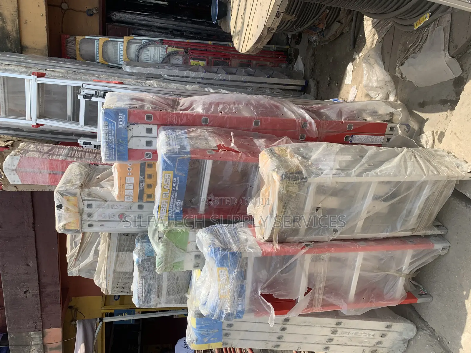 Construction Ladders of All Types