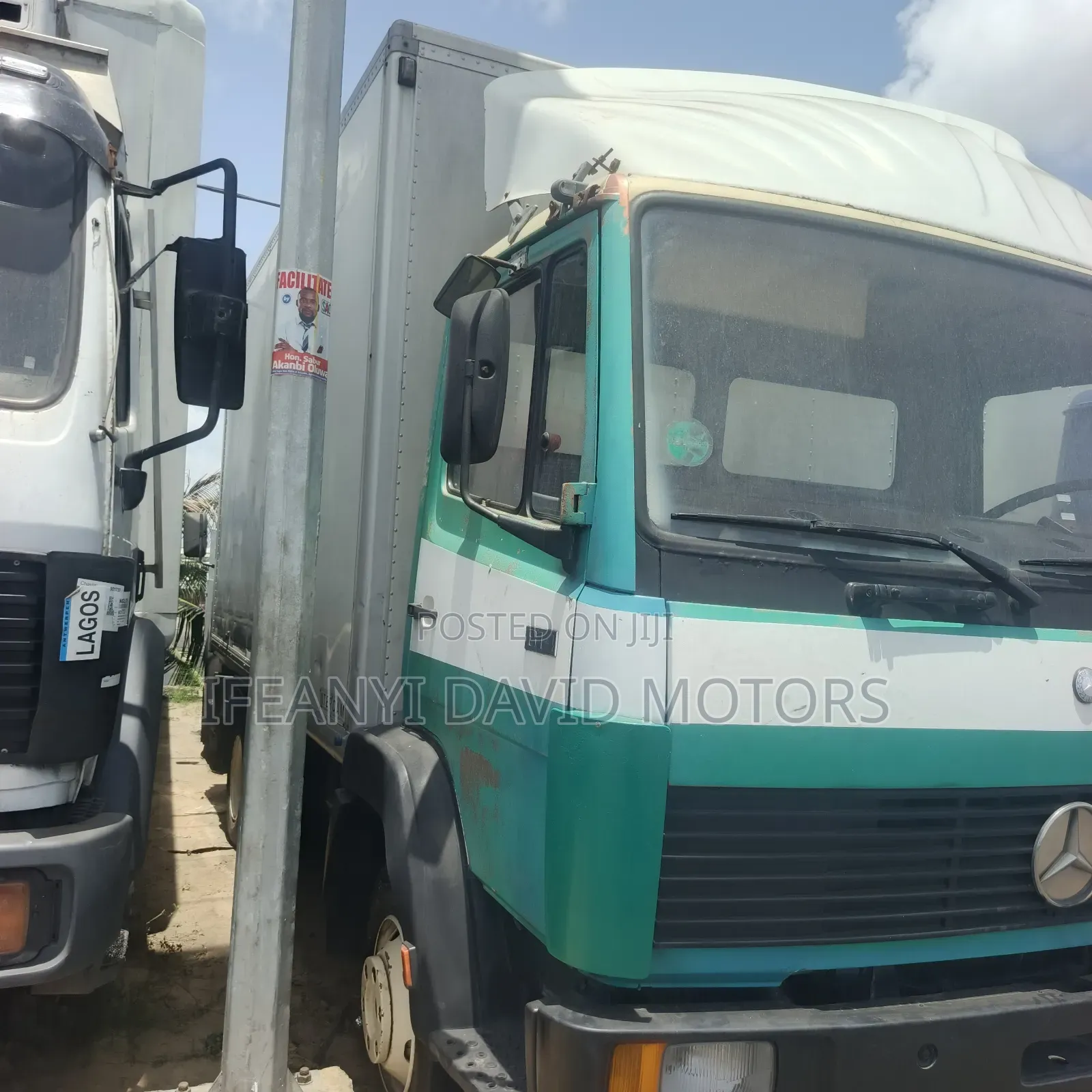 Mercedes Benz 814 Container Iron Body Tokunbo With Short Frame