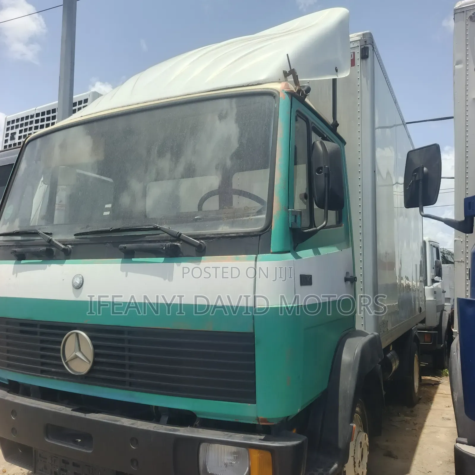 Mercedes Benz 814 Container Iron Body Tokunbo With Short Frame