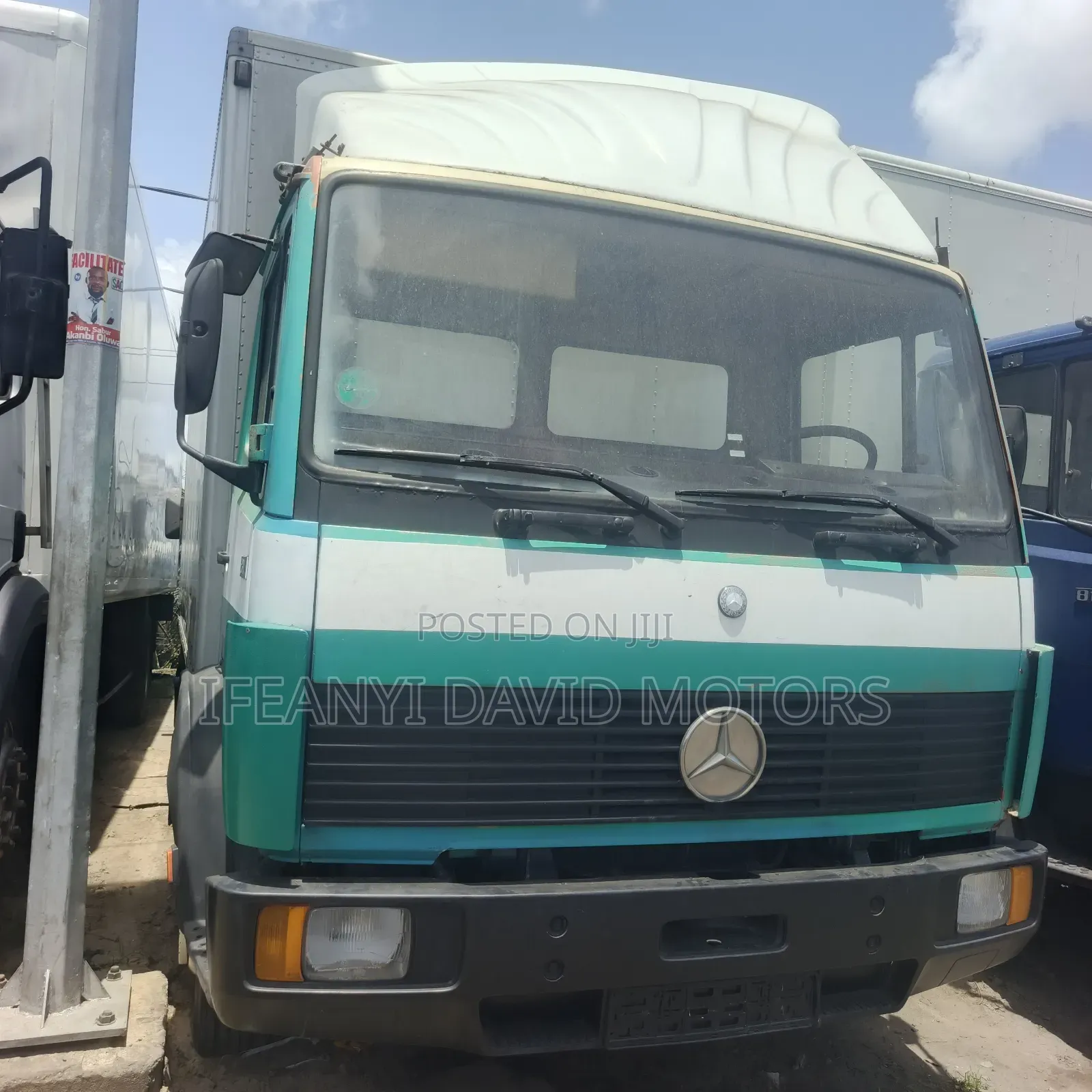 Mercedes Benz 814 Container Iron Body Tokunbo With Short Frame