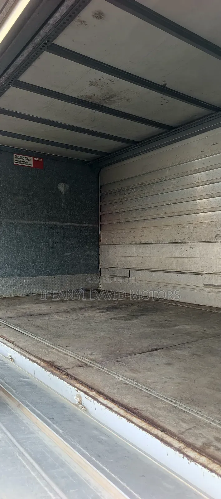 Mercedes Benz 1117 Container Body With Side Door Tokunbo With Custom