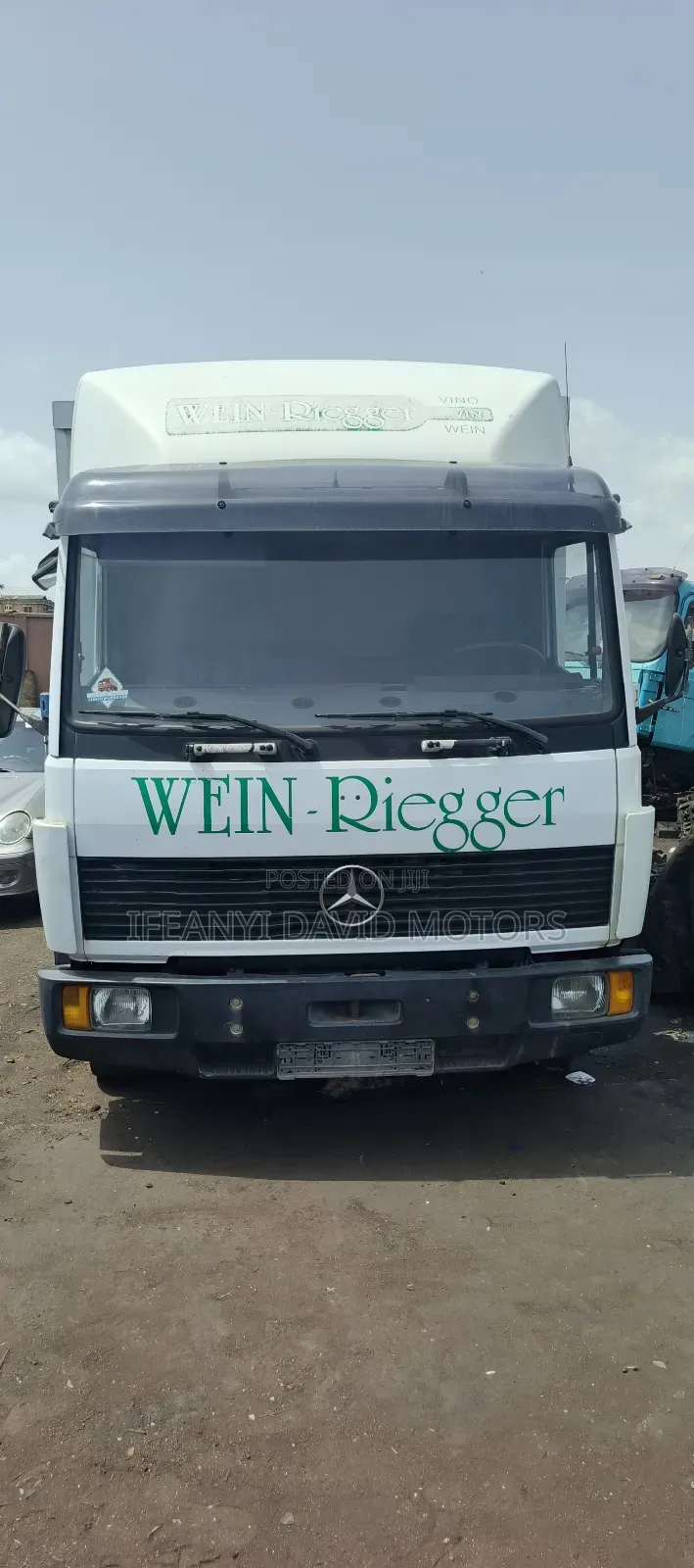 Mercedes Benz 1117 Container Body With Side Door Tokunbo With Custom