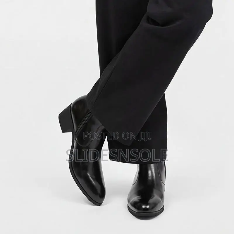 Luxury Heeled Leather Ankle Boot