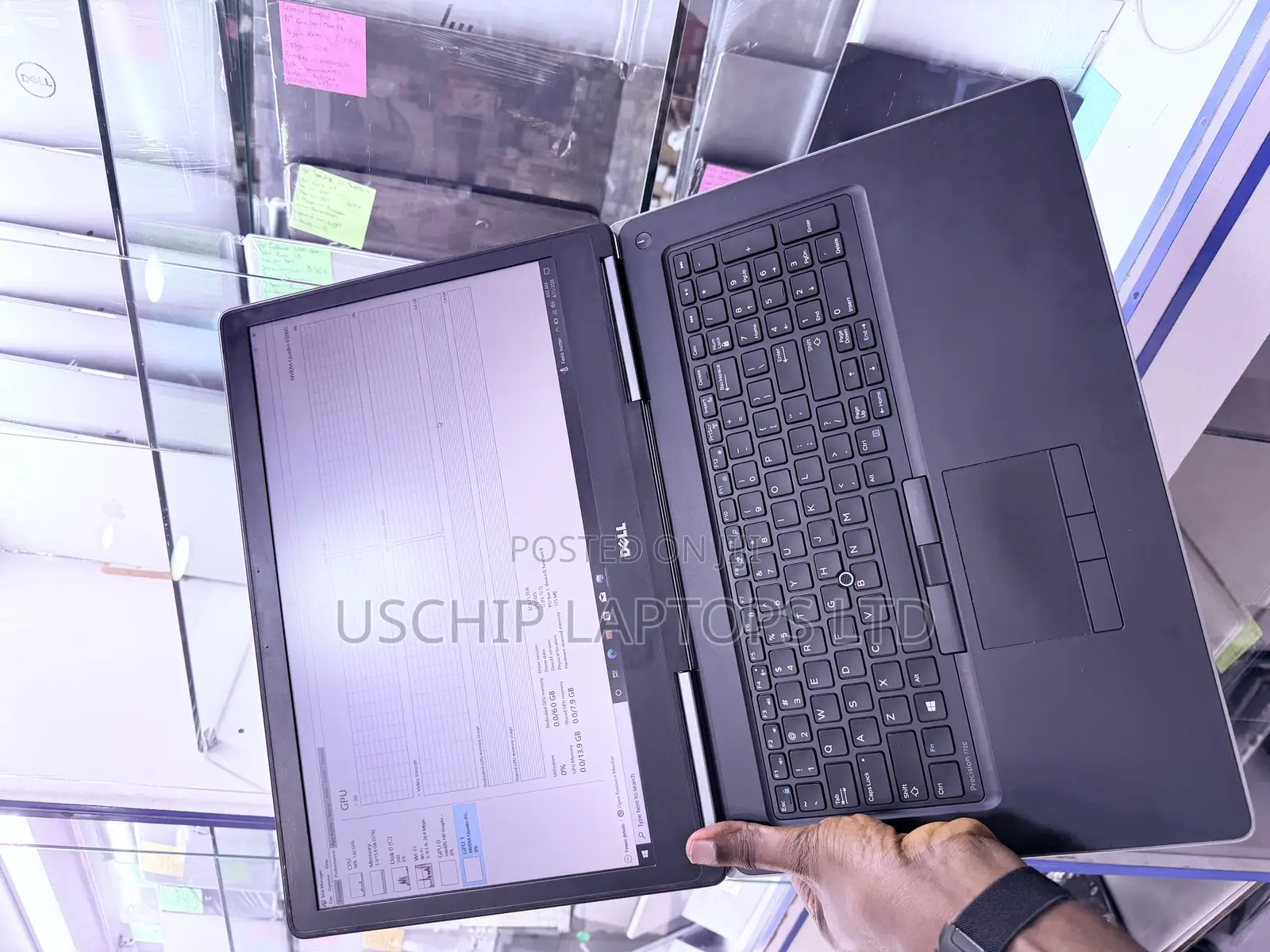 Laptop Dell Precision 7720 16GB Intel Core i7 SSD 256GB