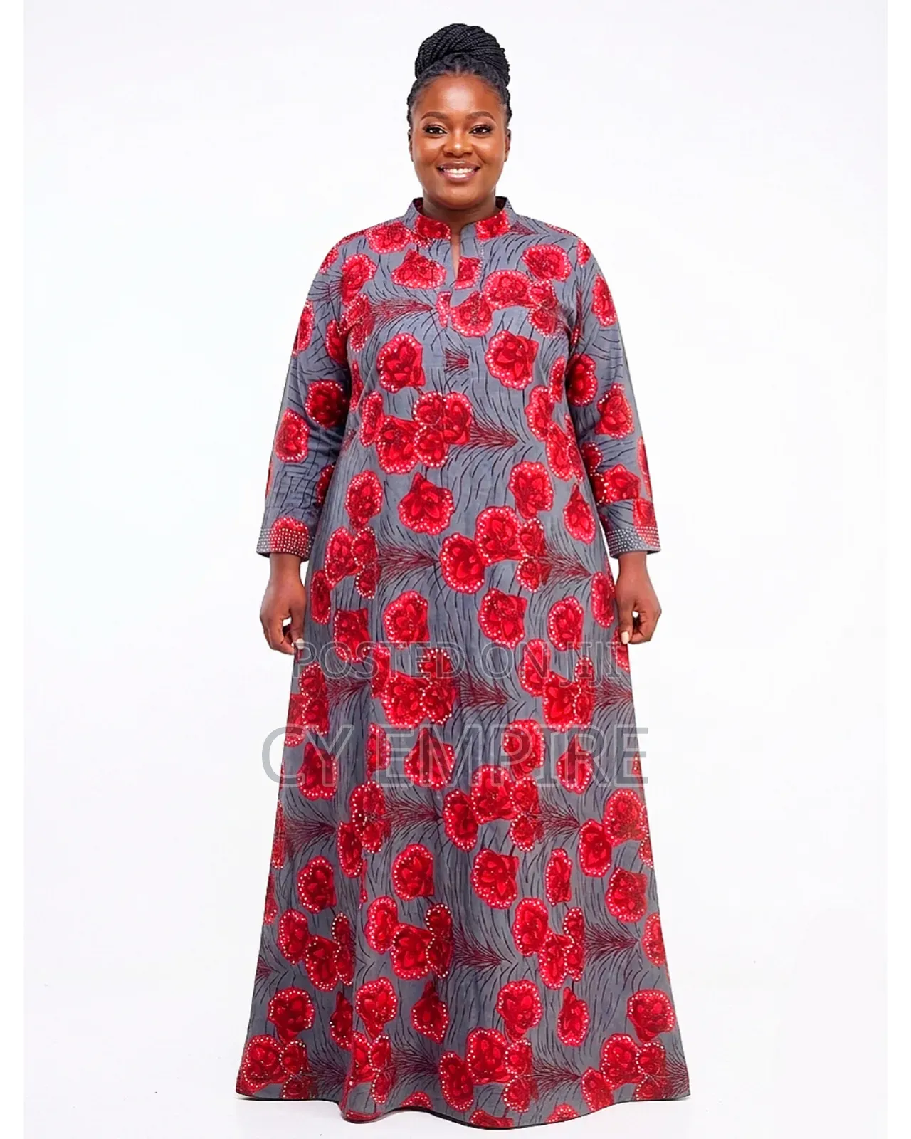 Fully Stoned Ankara Kaftan