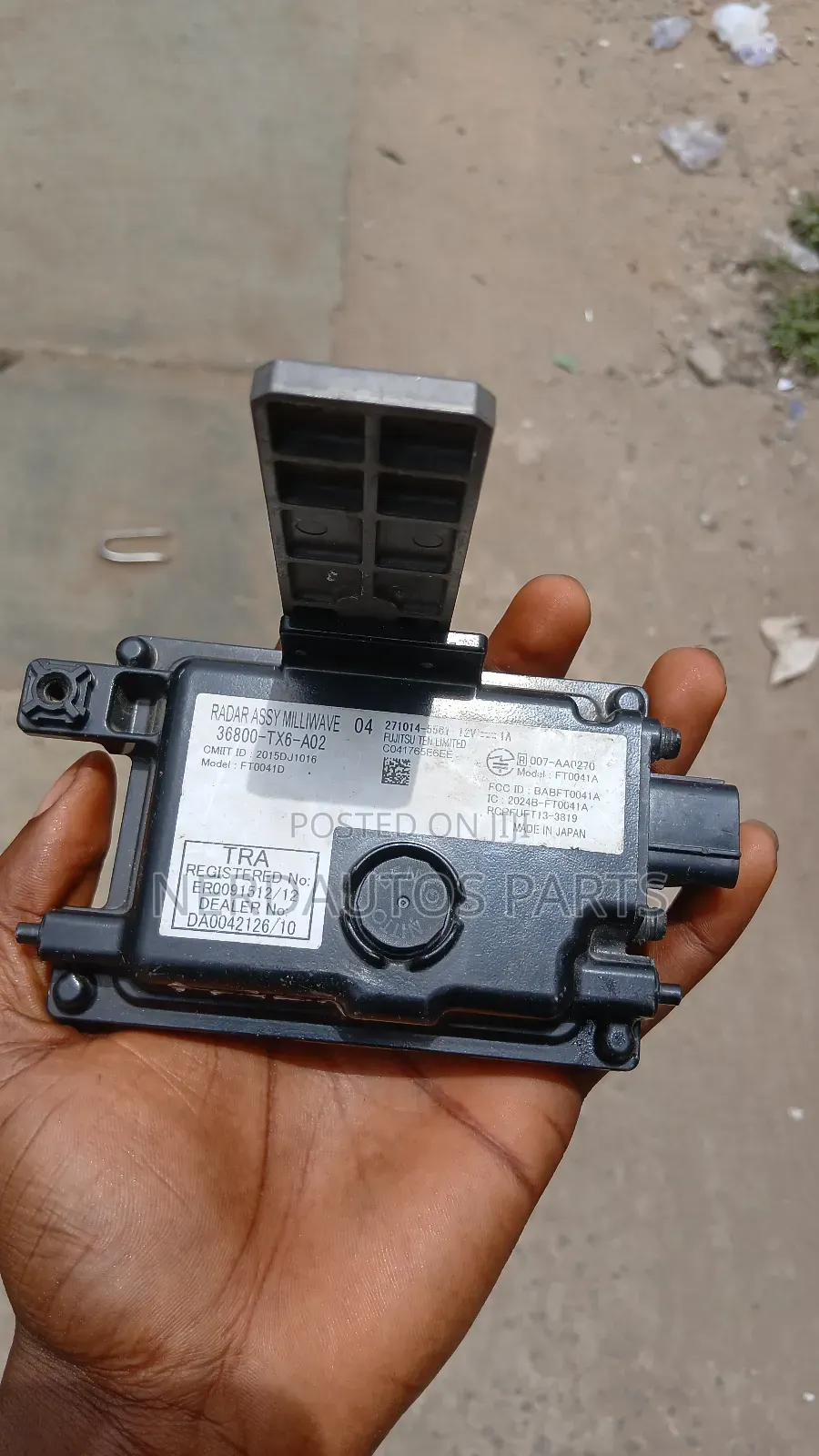 Radar Sensor Honda Accord 2015-2018 RLX