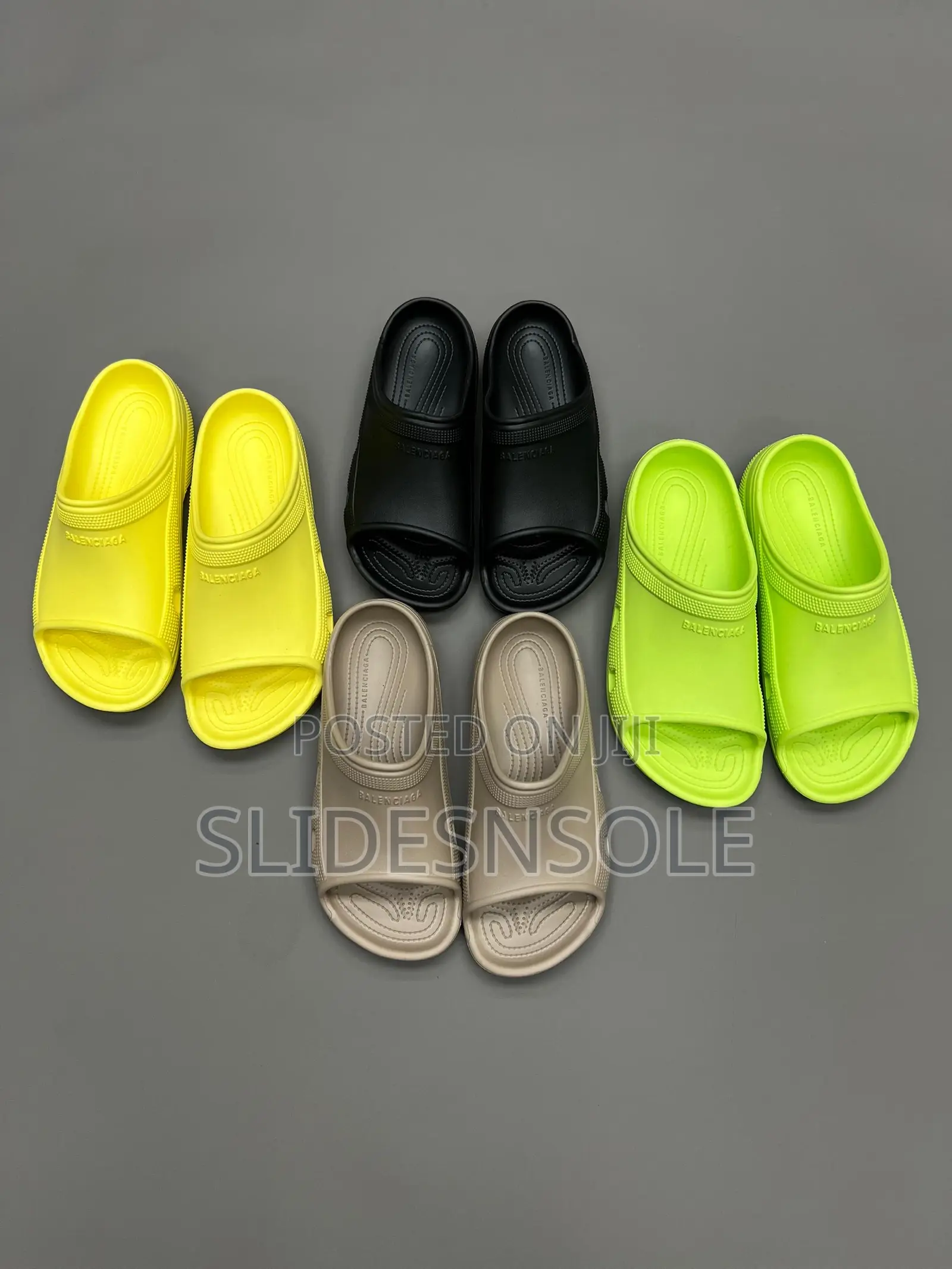 Balenciaga Pool Crocs Slid