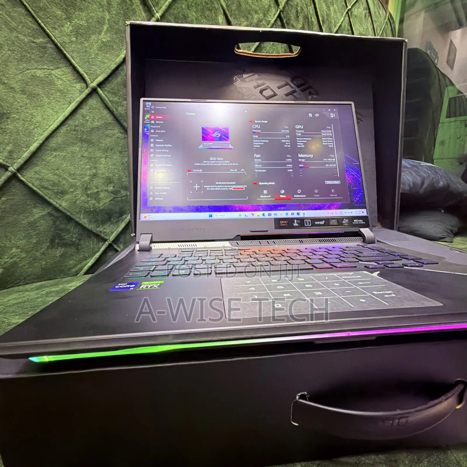 Laptop Asus ROG Strix SCAR 15 16GB Intel Core i9 SSD 1T