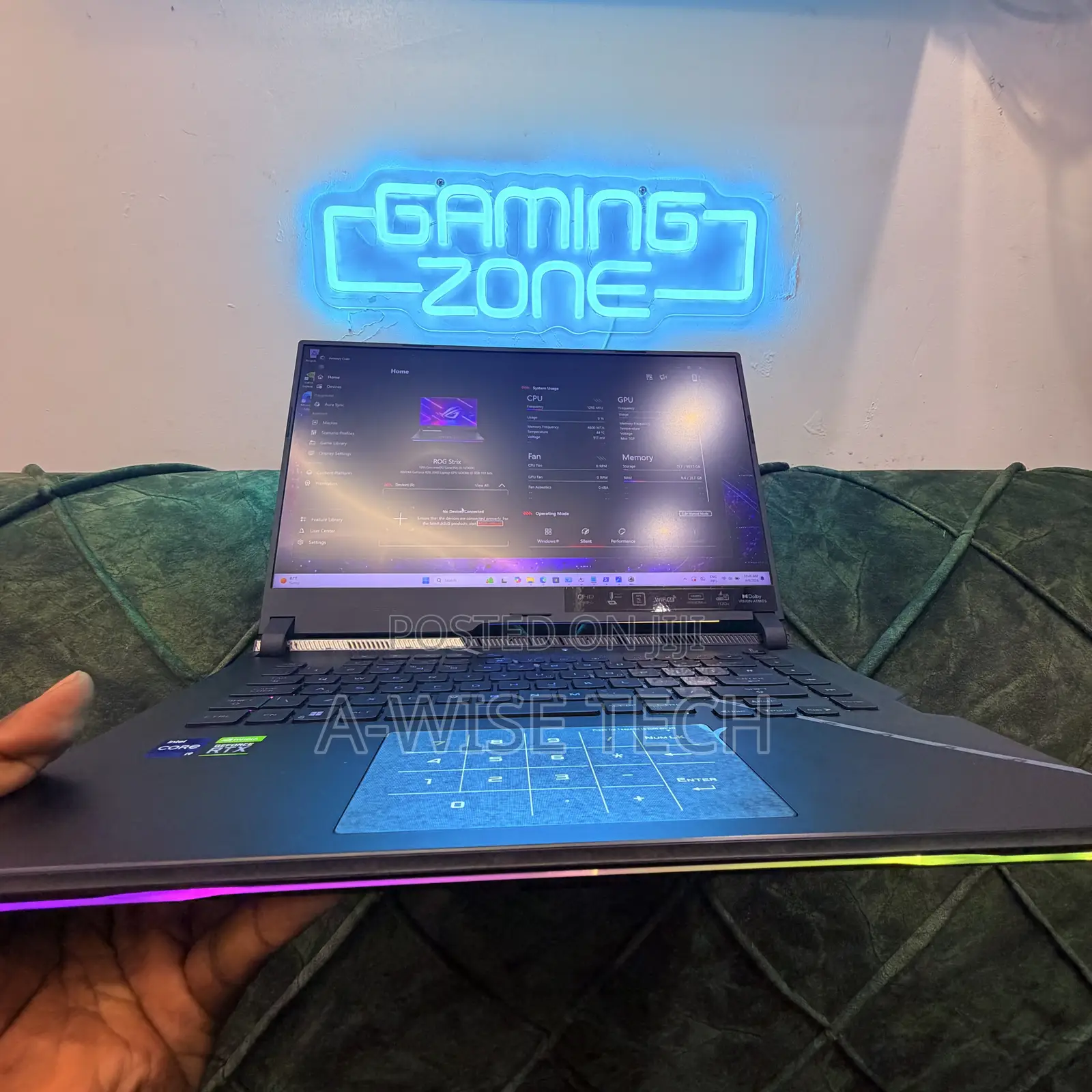 Laptop Asus ROG Strix SCAR 15 16GB Intel Core i9 SSD 1T