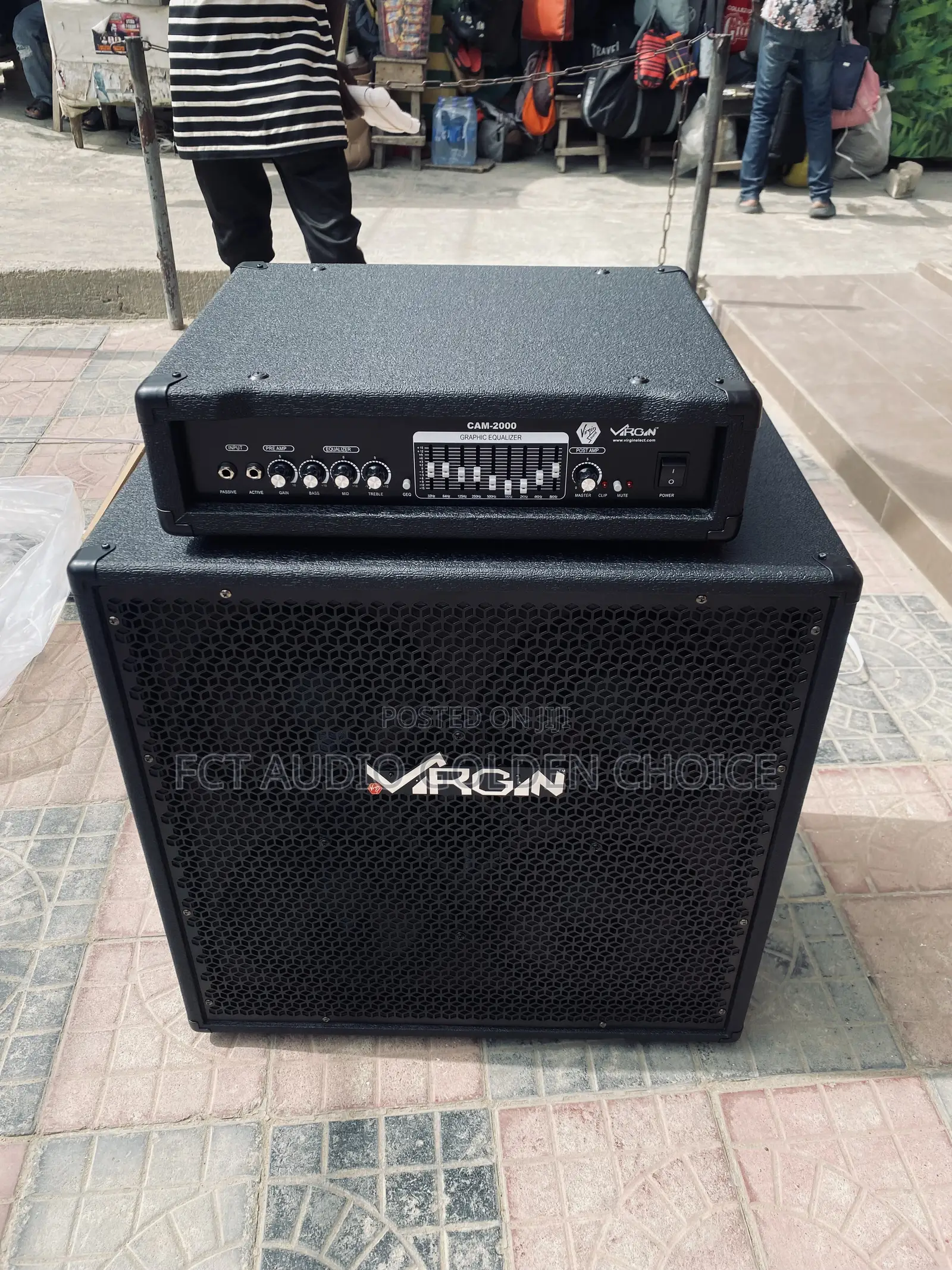 Virgin Sound Bass Combo 4in1 Cobra 2000 With Separate Amp