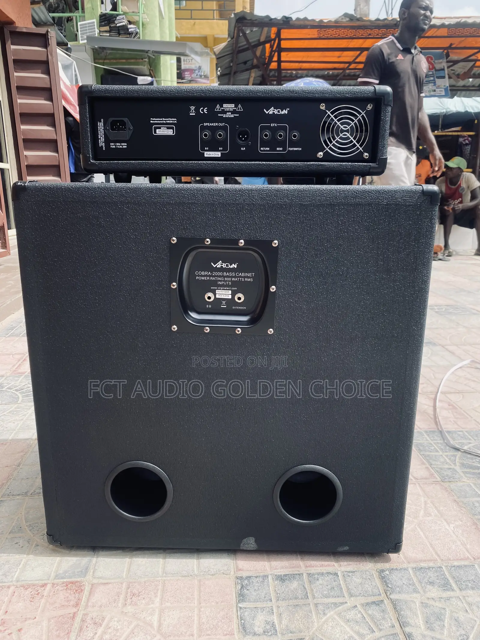 Virgin Sound Bass Combo 4in1 Cobra 2000 With Separate Amp