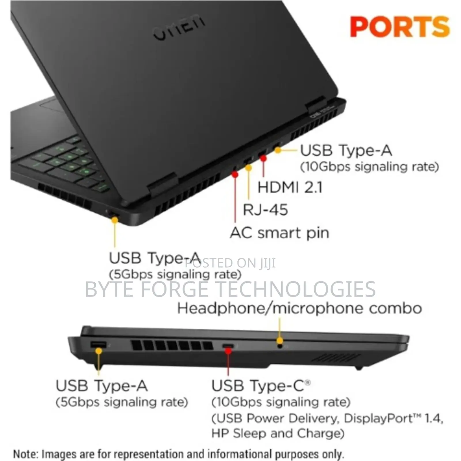 New Laptop HP Omen 16 24GB Intel Core Ultra 7 SSD 1T