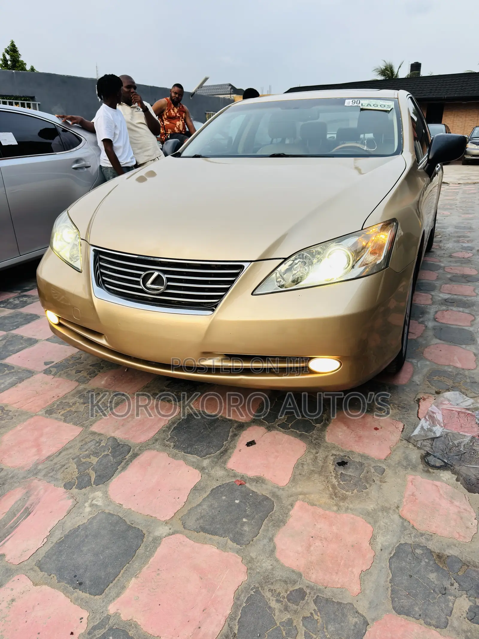 Lexus ES 350 2008 Gold
