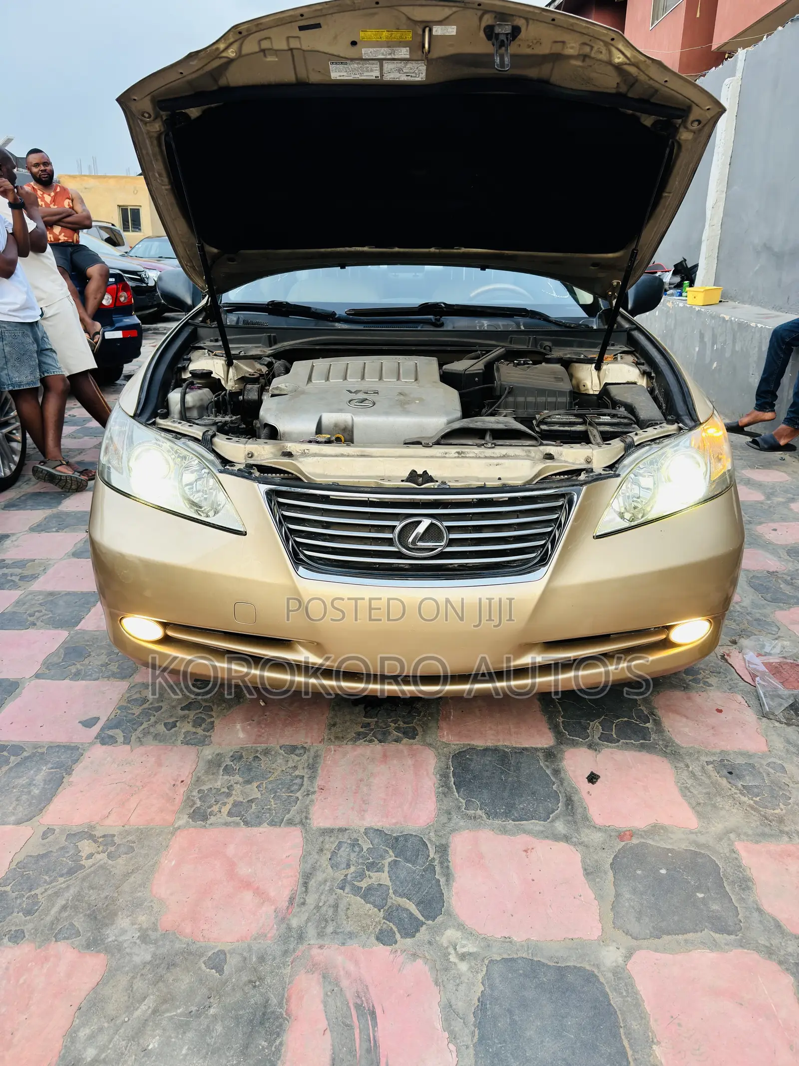Lexus ES 350 2008 Gold