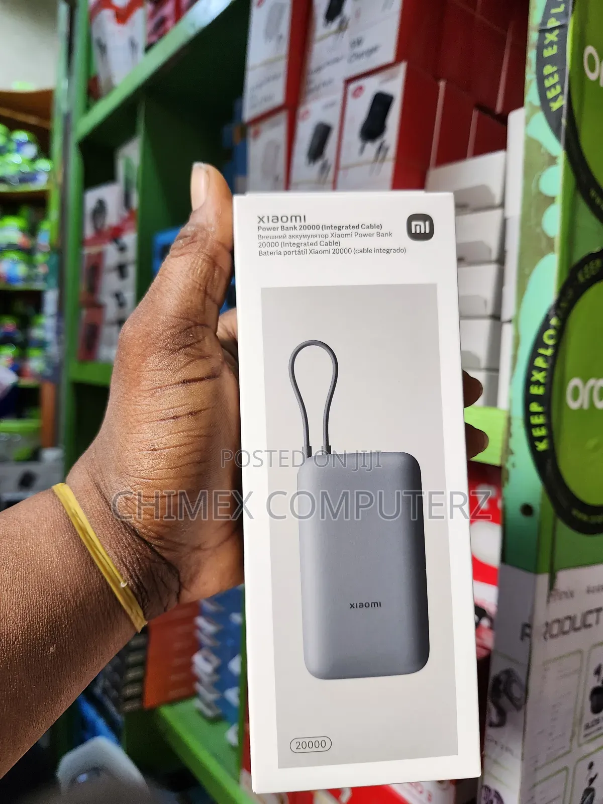Xiaomi 22.5w 20,000mah Power Bank With Integrated Cable