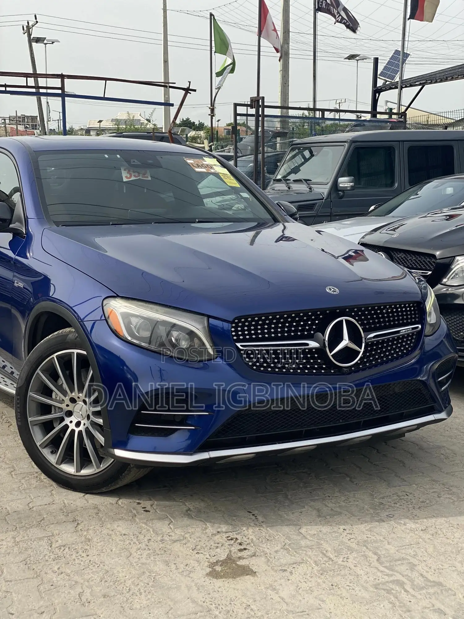 Mercedes-Benz GLC-Class 2017 Blue