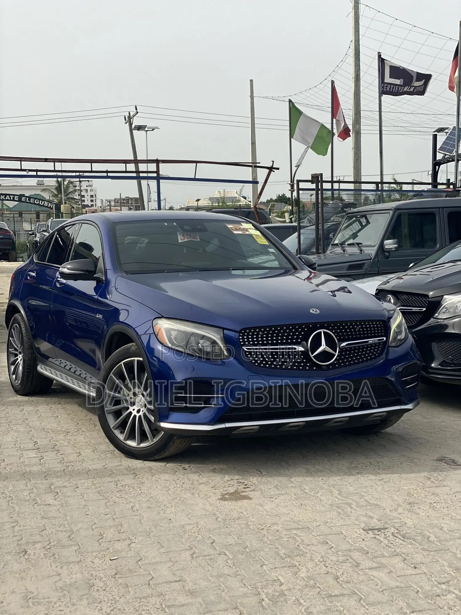 Mercedes-Benz GLC-Class 2017 Blue