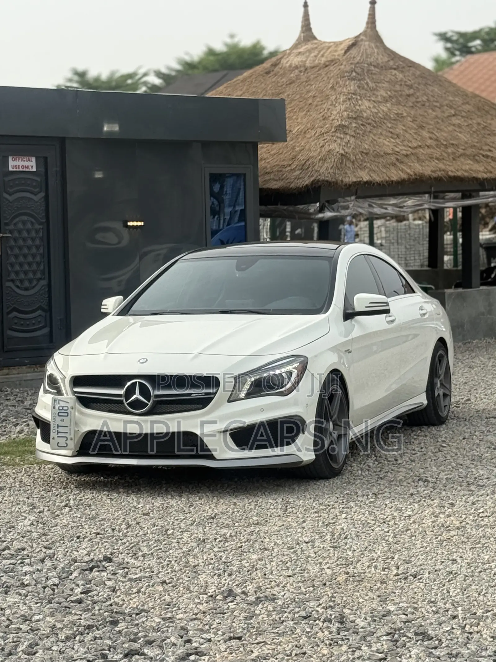 Mercedes-Benz CLA-Class AMG CLA 45 4MATIC Sedan 2015 White