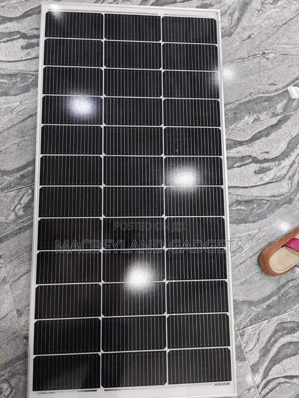 100 Watts Solar Panel for Itel Power Go Power Station.