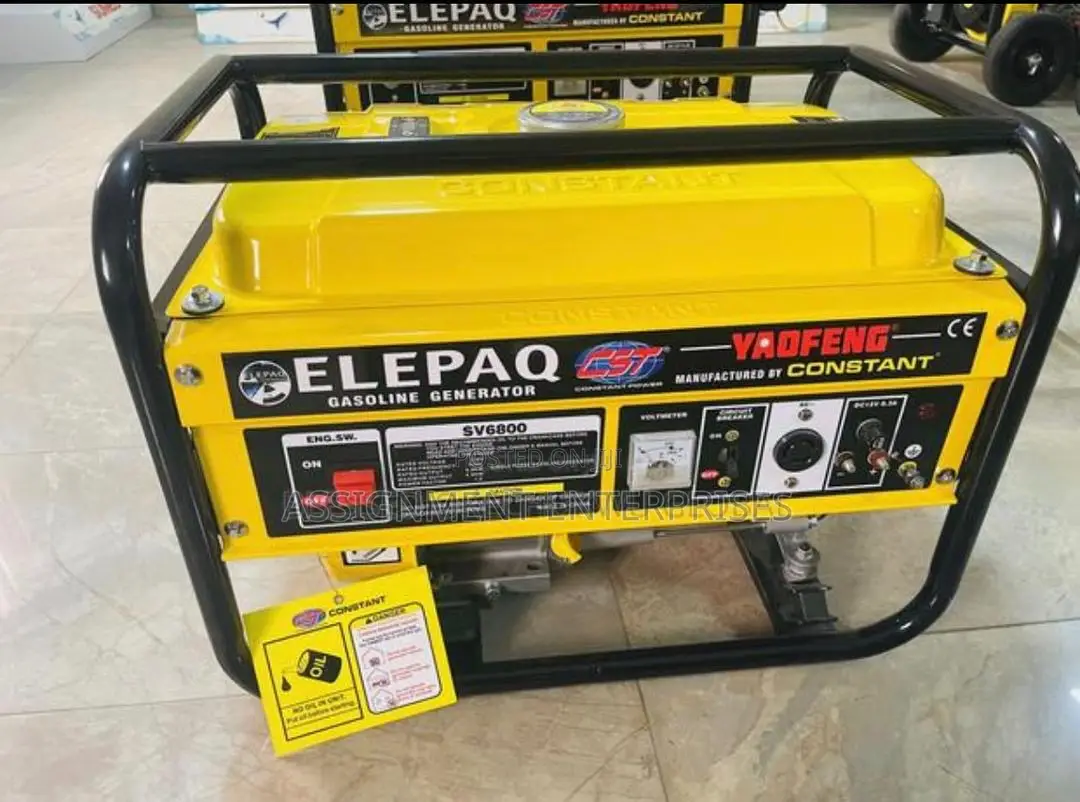 Elepaq Sv6800 4.5kva Generator