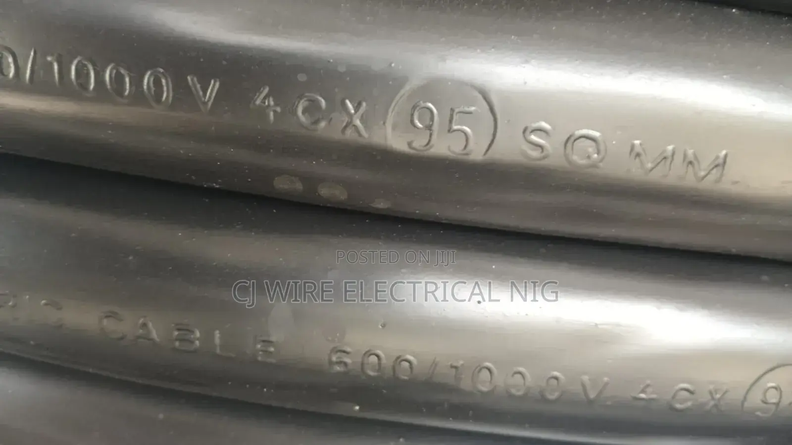 95mm 4core Nigeria Armored Cable