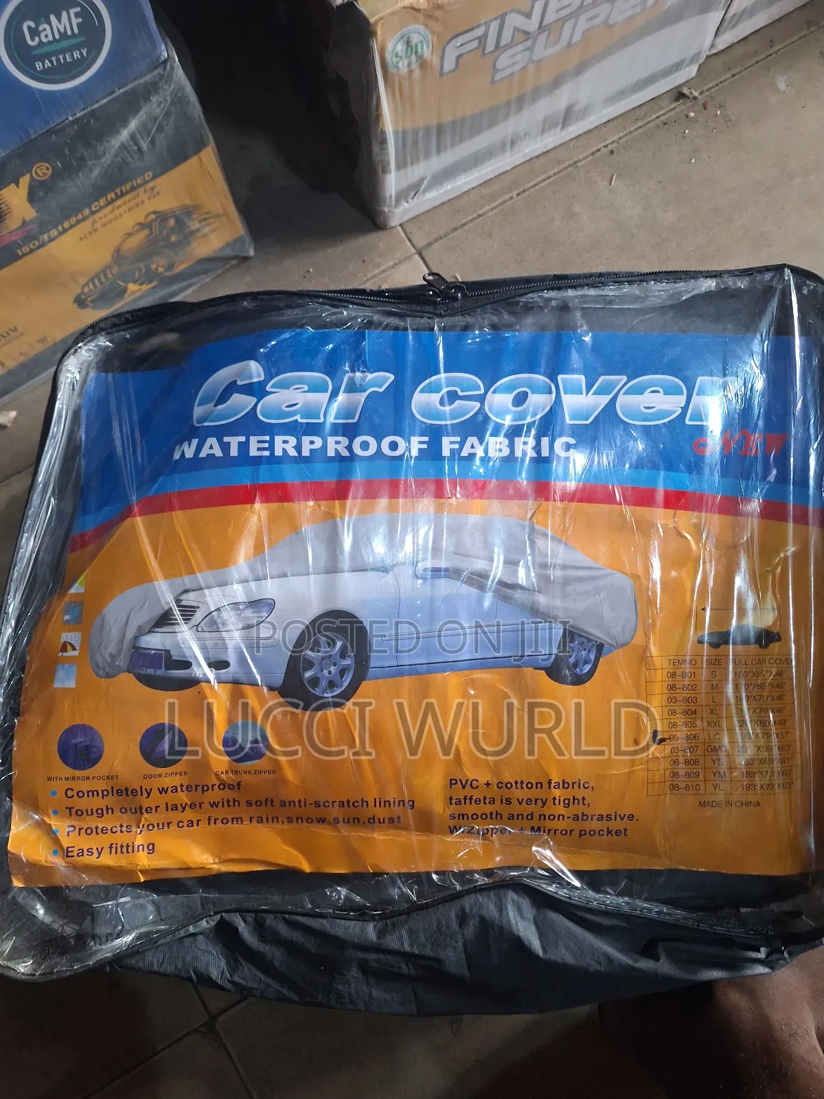 Car Cover Leather