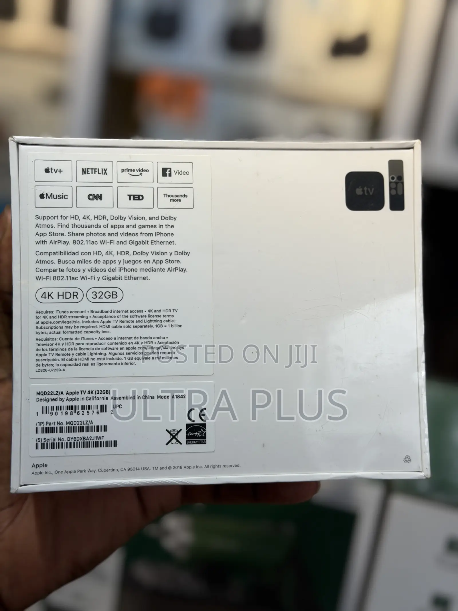 Apple Tv 32gb (Mqd22lz/A) 5th-Generation Streaming Device