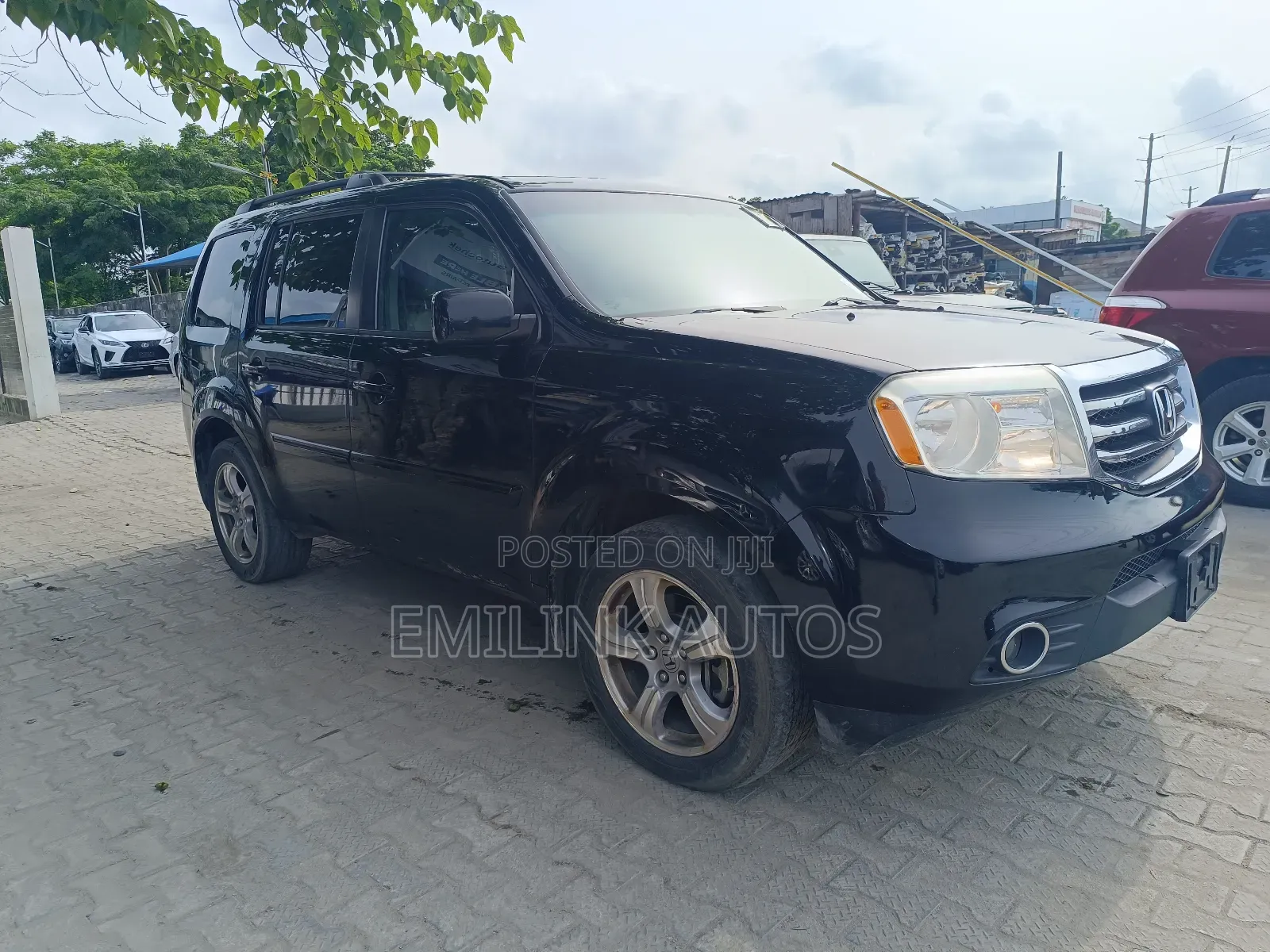 Honda Pilot EX-L 4dr SUV 4WD (3.5L 6cyl 5A) 2013 Black