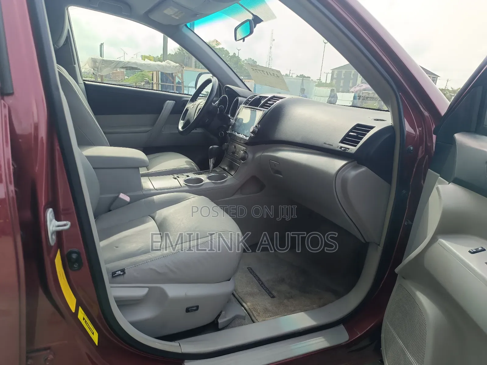 Toyota Highlander Sport 2008 Red