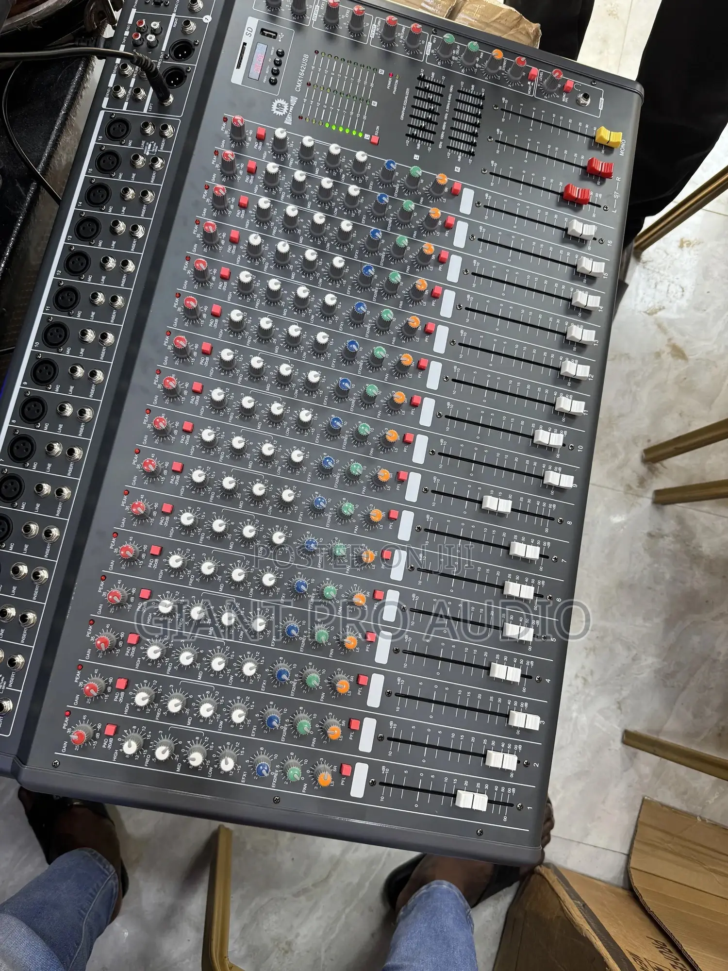 Mighty Pro Audio Cmx16 16 Channel Mixer