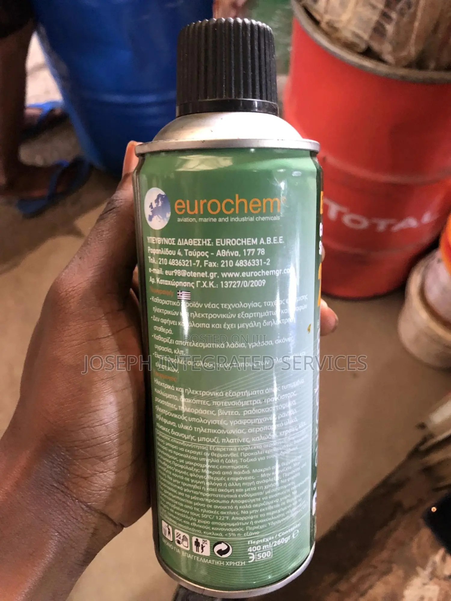 Eurochem 203 Electric Contact Electronic Systems Cleaner
