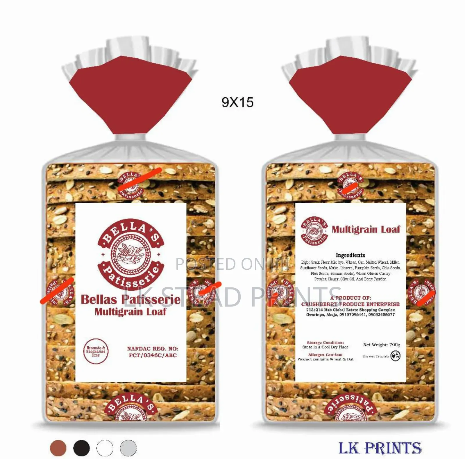 Rubber Stereo Bread Nylon Printing