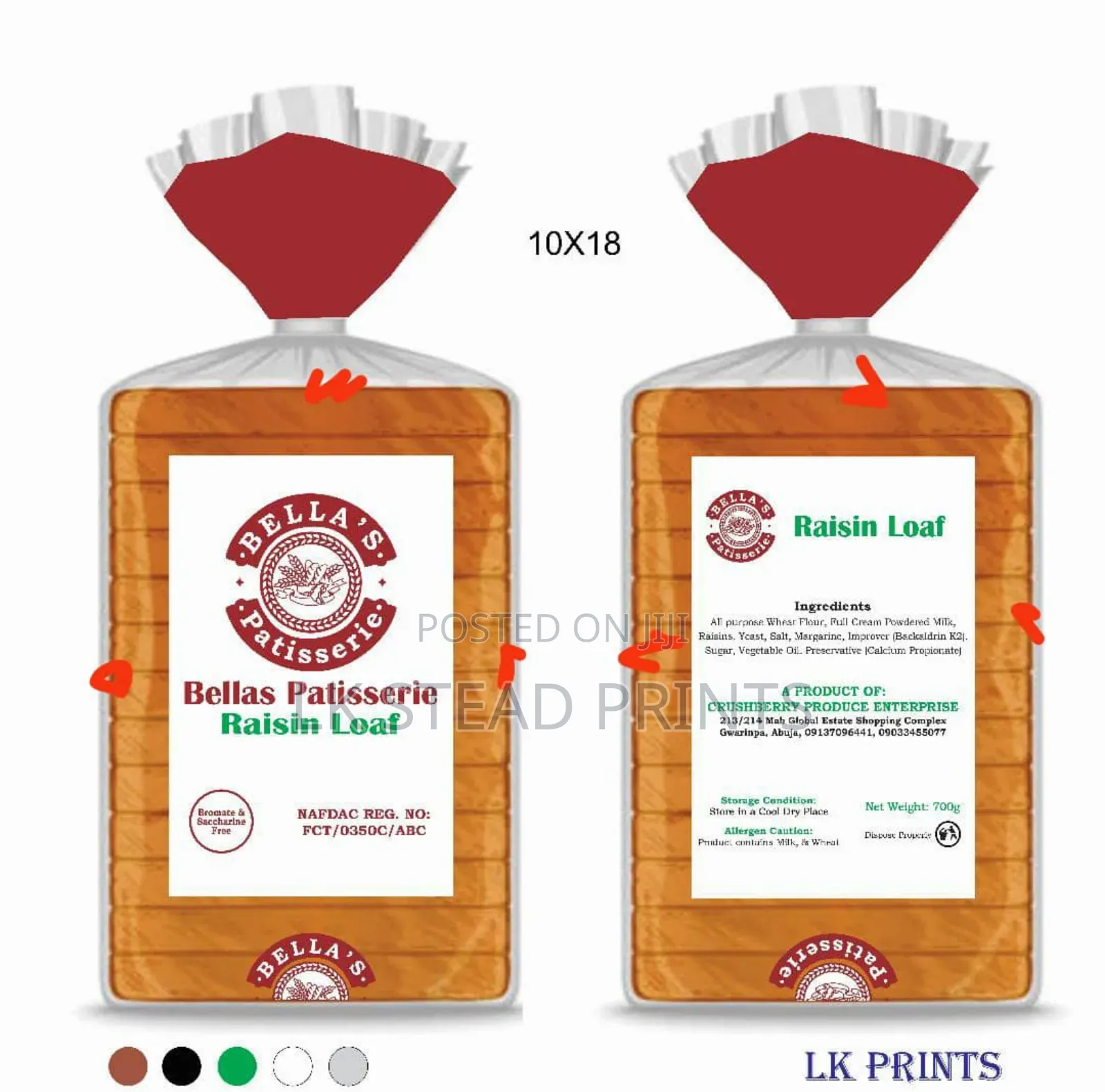 Rubber Stereo Bread Nylon Printing