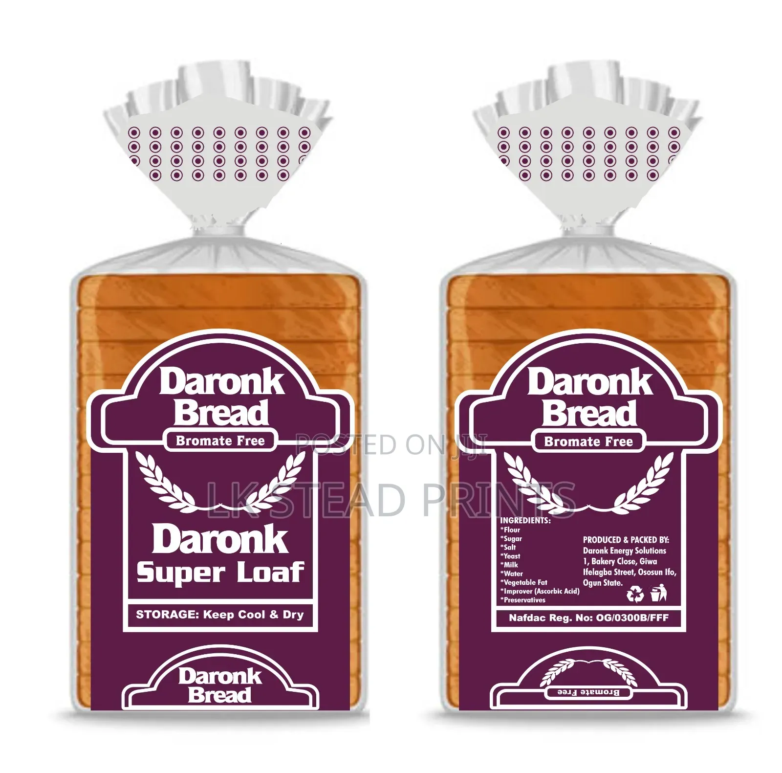 Rubber Stereo Bread Nylon Printing