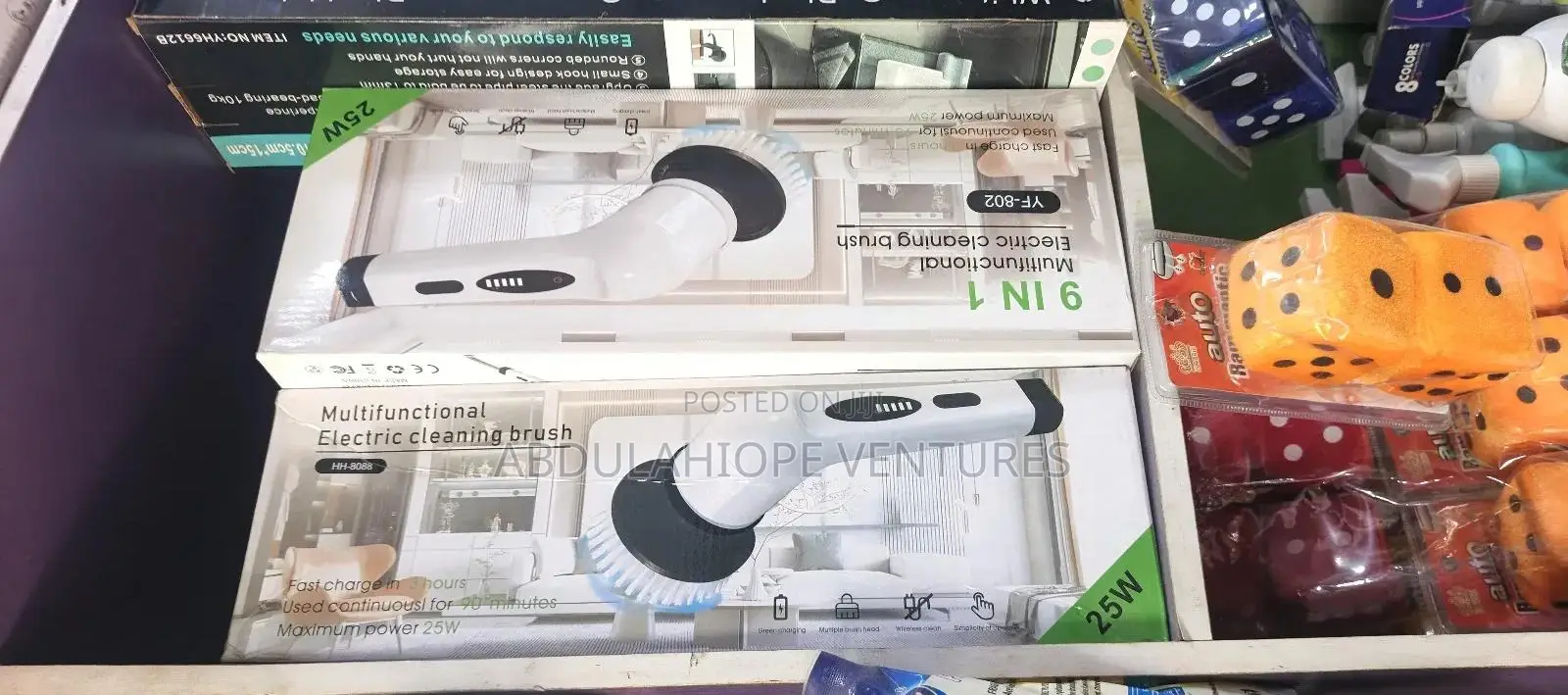 Electric Cleaning Brush 9 In One